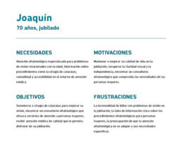 Joaquín persona description