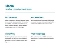 María persona description